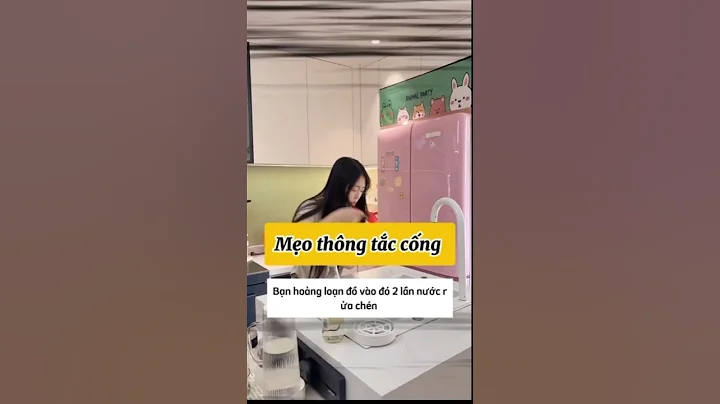 MẸO THÔNG TẮC CỐNG ĐƠN GIẢN TẠI NHÀ #reviewvui #meovathuuich #funny #shortvideo #shorts