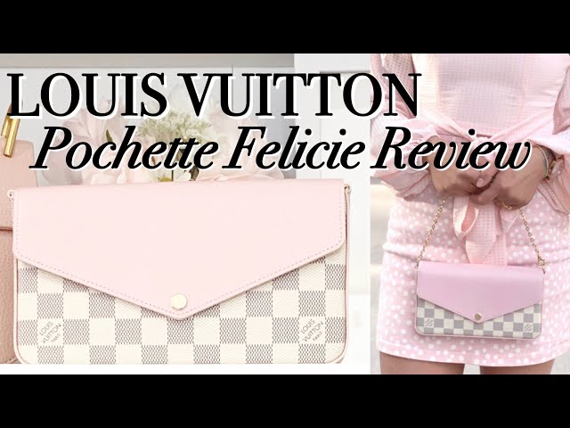 POCHETTE FELICIE LOUIS VUITTON REVIEW ♡ What Fits & 6 Ways to Wear the LV  WOC! ♡ xsakisaki 