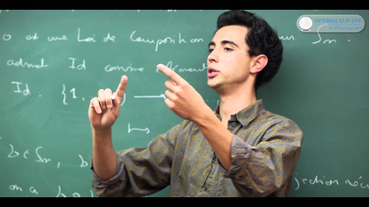 Le groupe symétrique. Cours Maths Sup / Maths Spé