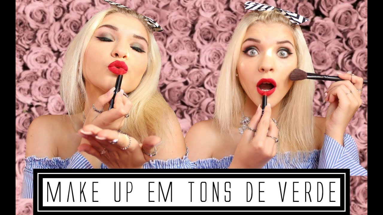 MAQUILHAGEM VERDE | SIMPLES E BRILHANTE