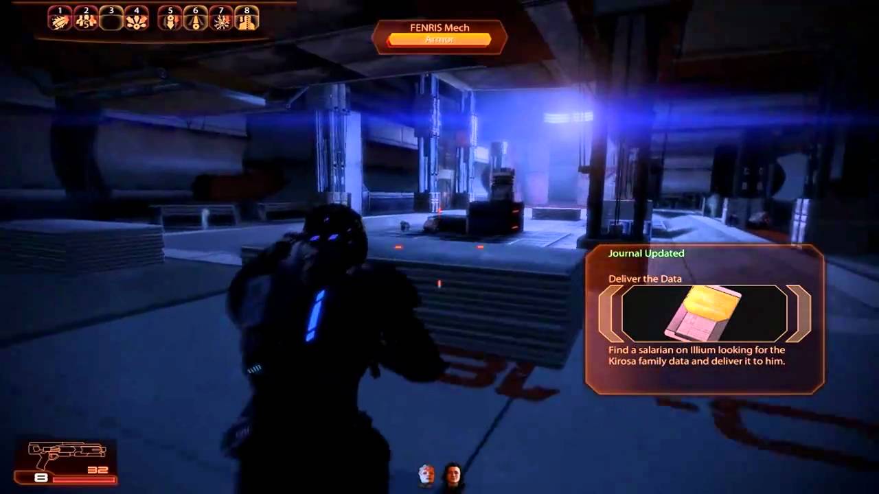 mass effect 2: low level vanguard tutorial vol. 8 (recruiting Thane)