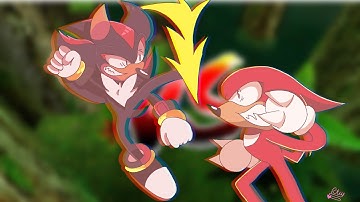 | Knuckles Vs Shadow | Short Sprite Animation