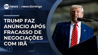 Video trump-anuncia-bloqueio-no-estreito-de-ormuz-apos-fracasso-das-negociacoes-com-ira-news-domingo
