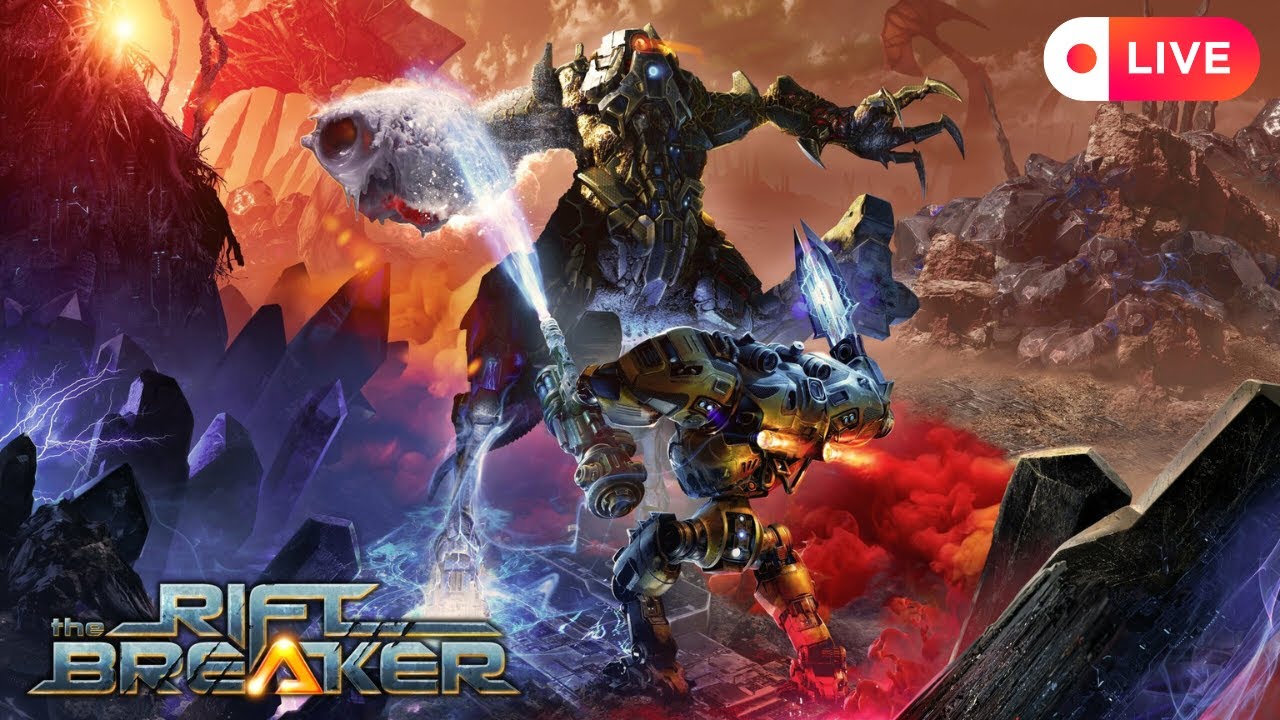 🔴 LIVE Riftbreaker – Deep Into the Metal Valley DLC! Time to Push On!