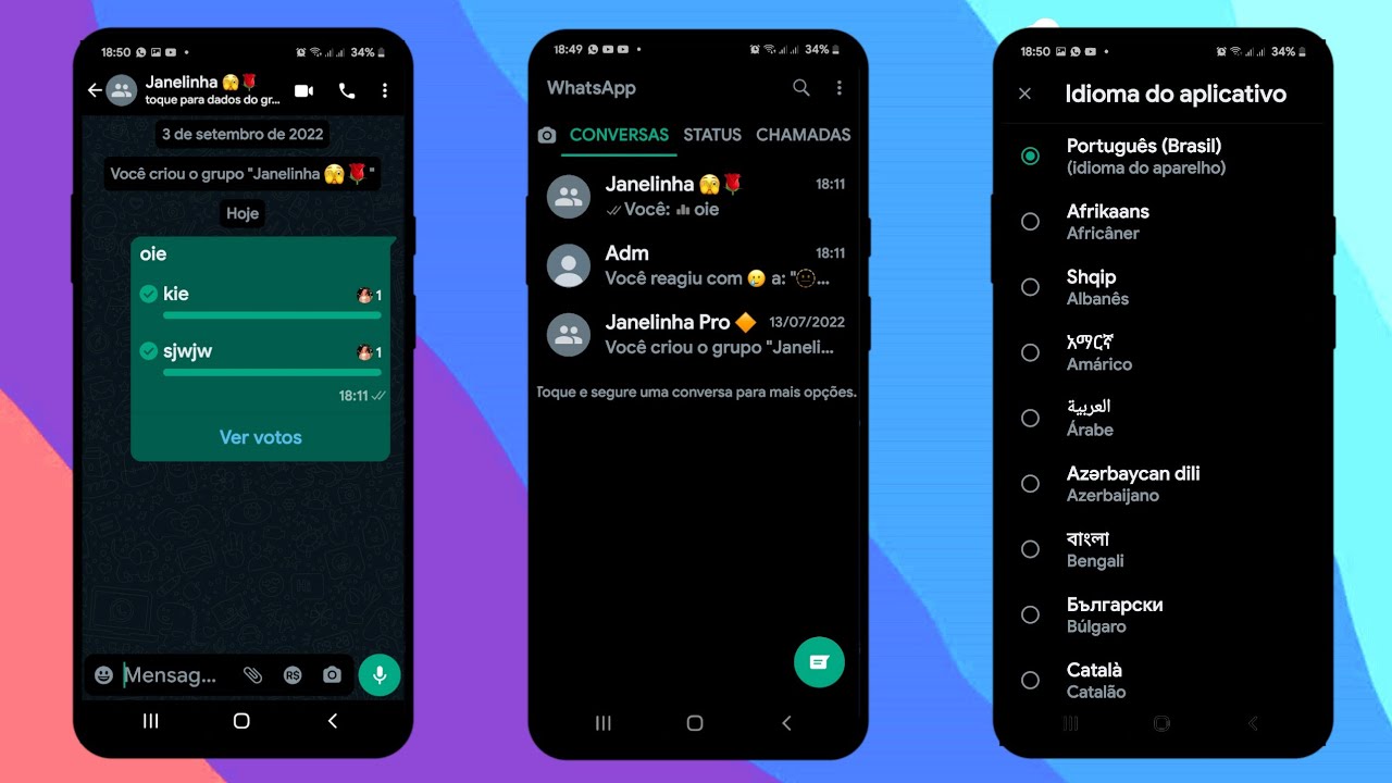 ☄️SAIU! NOVO WHATSAPP LITE AMOLED COM REAÇÕES ATUALIZADO COM EMOJIS IOS