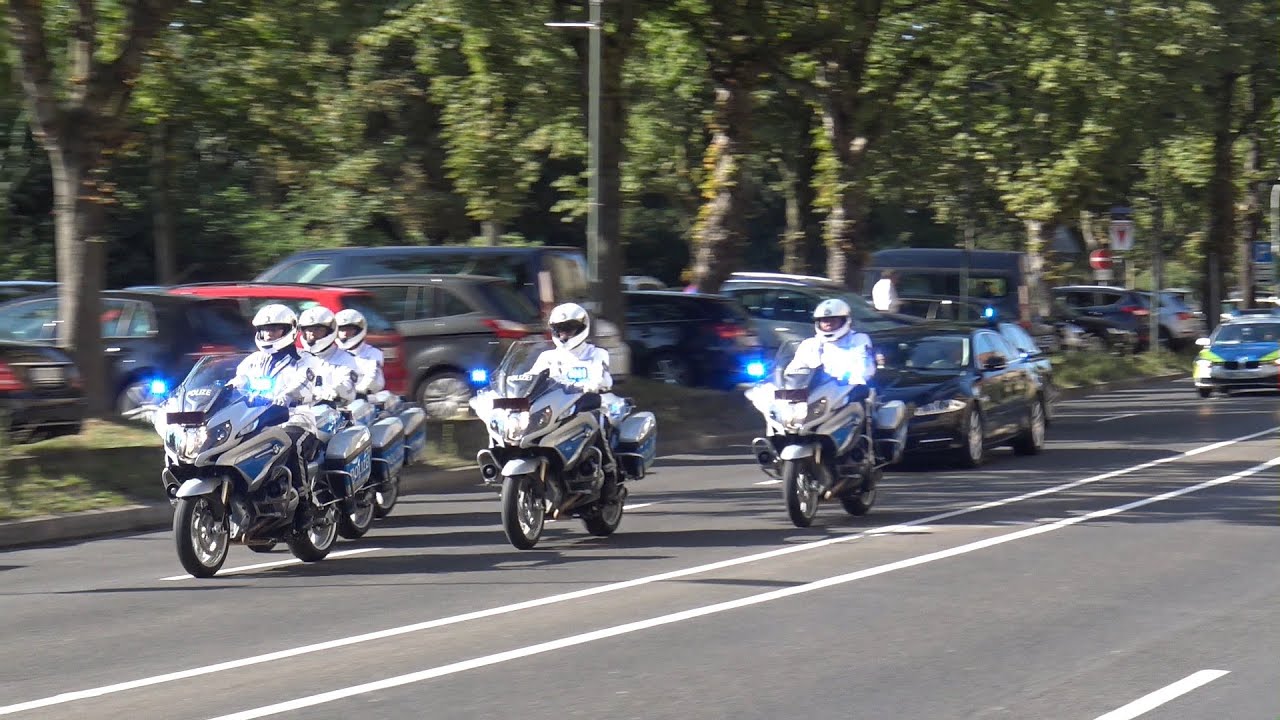 VIP-Eskorte - Prince William zur Tonhalle in Düsseldorf am 23.08.2016