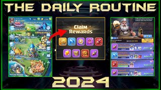 The Daily Routine of Hero Clash 2024!