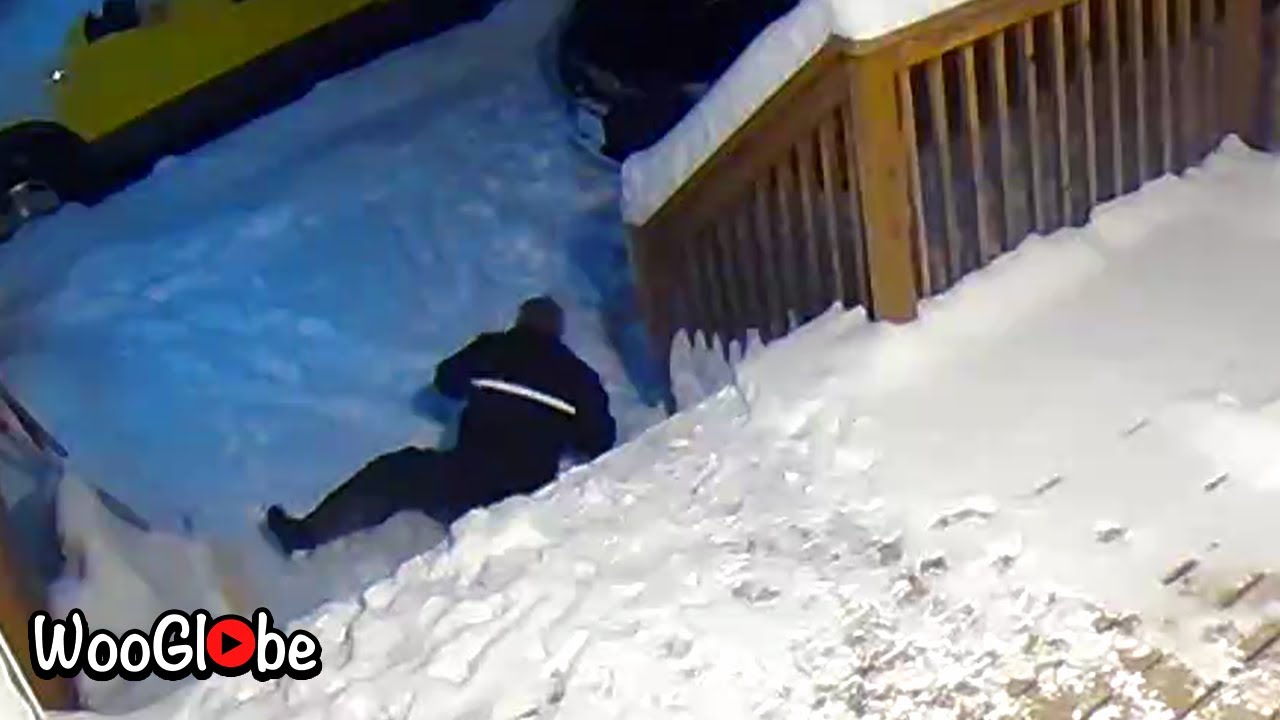 Epic Fail Caught On Security Camera || WooGlobe Funnies