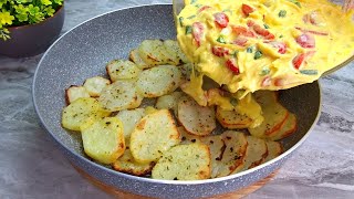 It’s a pity that I didn’t know this before❗ Potatoes with eggs taste better than meat. Simple recipe