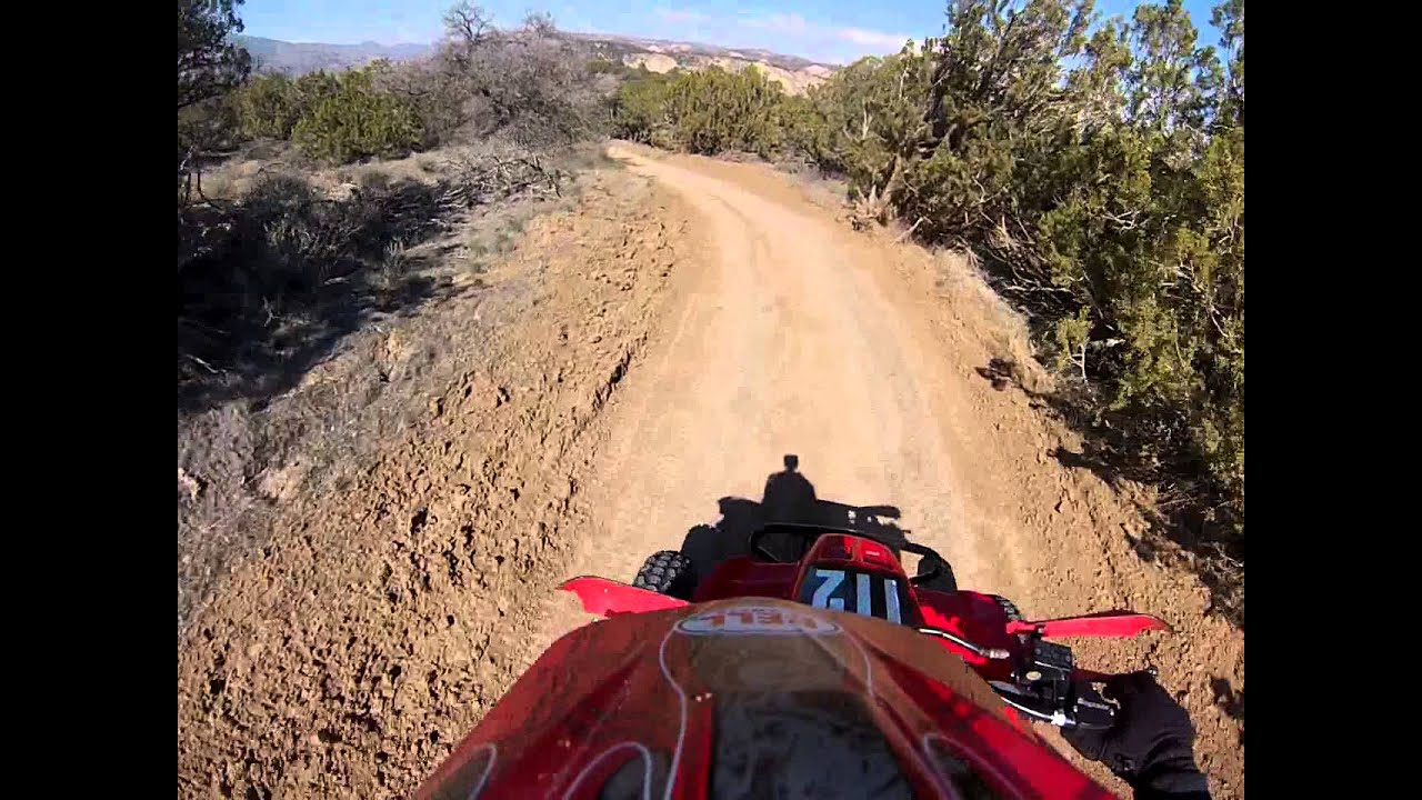 Honda TRX 250r Trail Ride Hungry Valley OHV backbone trail YouTube