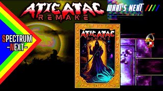 Zx Spectrum Next - Atic Atac Remake by 9bitcolor