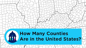 Which states do not have counties?