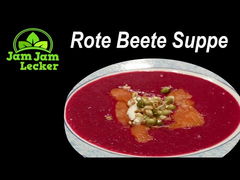 Rote Beete Suppe Und Kochbananen Püree Mit Gemüse | Rezept Selber Kochen