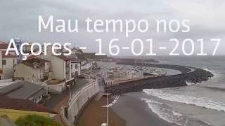 Mau tempo nos Açores