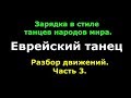 Зарядка в стиле танцев народов мира  Еврейский танец  Разбор движений  Часть 3