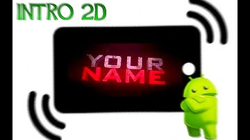 COMO FAZER UMA INTRO 3D/2D NO ANDROID " ESTILO C4D" (CELULAR) SEM APK - METODO FÁCIL  (TUTORIAL)