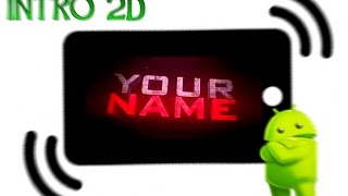 HOW TO MAKE A 3D/2D INTRO ON ANDROID C4D STYLE (MOBILE) WITHOUT APK - EASY METHOD (TUTORIAL)