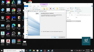 How to install IBM SPSS statistics 25