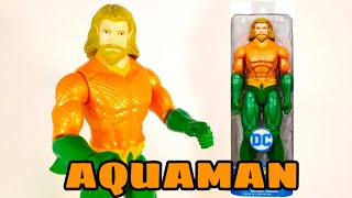 12' Spin Master DC Comics Aquaman Action Figure Unboxing & Review