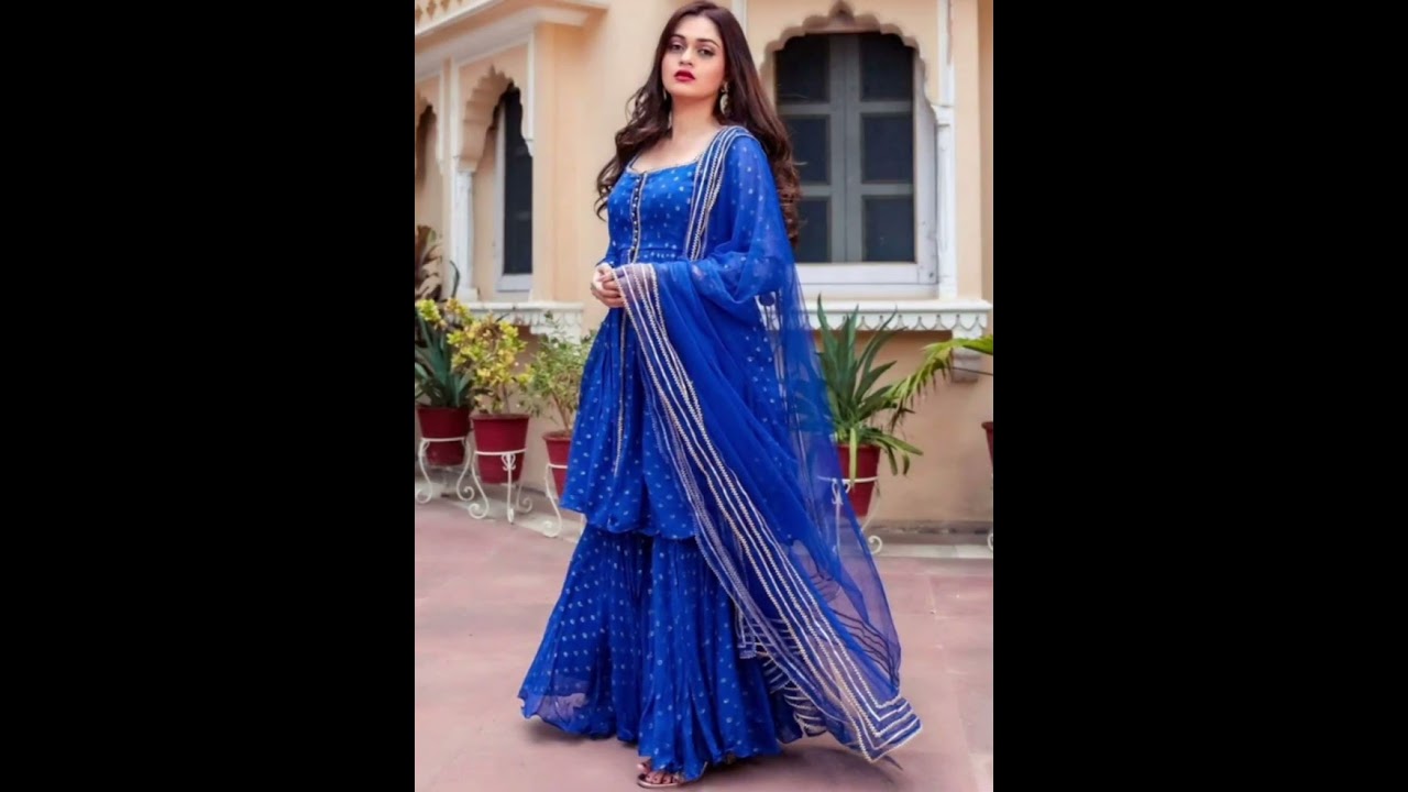 palazzo suit.  new latest design.  and very beautiful dress. 