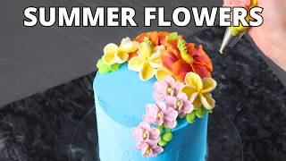3 Buttercream Flowers You Should Try This Summer