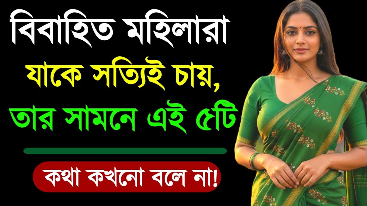 মহিলারা যাকে সত্যি চায় তার সামনে এই ৫টি কথা বলে না | Relationship Advice | Love Tips | Motivation