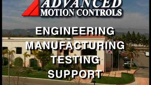 Advanced Motion Controls (AMC) Servo Drives