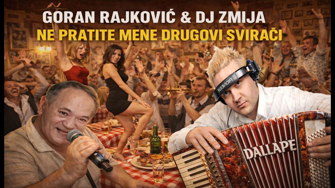 GORAN RAJKOVIĆ & DJ ZMIJA - Ne Pratite Mene Drugovi Svirači (Extended version)
