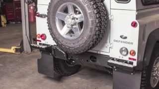 Installing Rear Bumperettes on a Defender 90