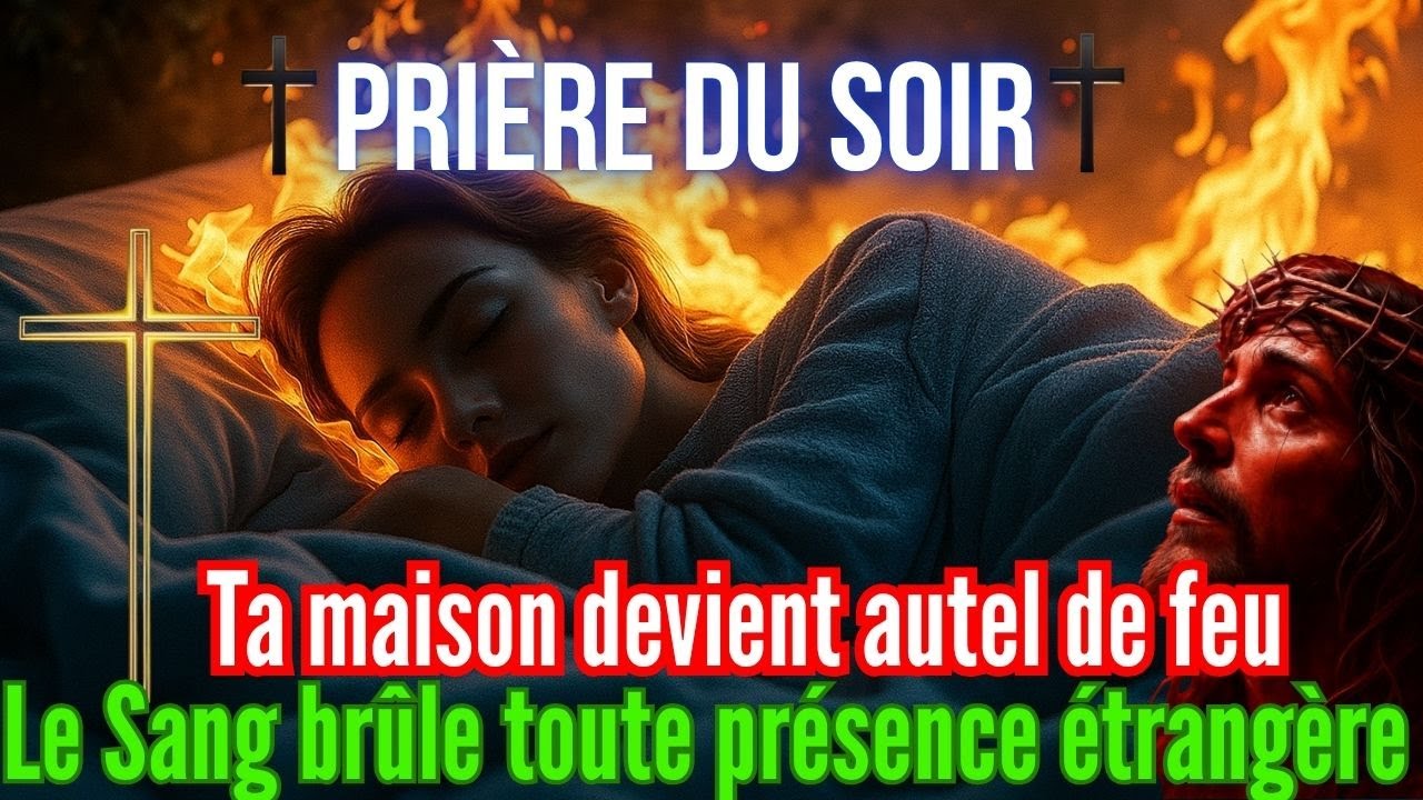 🩸LAISSE DIEU VEILLER SUR TOI CETTE NUIT🩸✝️LE SANG COUVRE VOTRE MAISON ET DÉTRUIT L'ENVOYEUR!100%