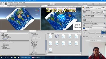 Asteroid Busters Augmented Reality Unity Game Coding Tutorial Part-1