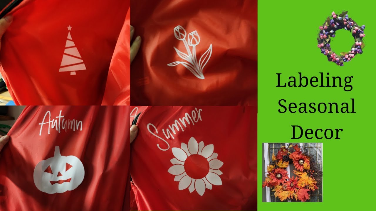 Cricut Seasonal Labels