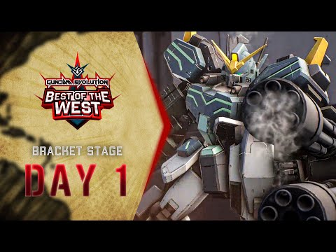 Best of the West | Day 1 Bracket Stage | Gundam Evolution