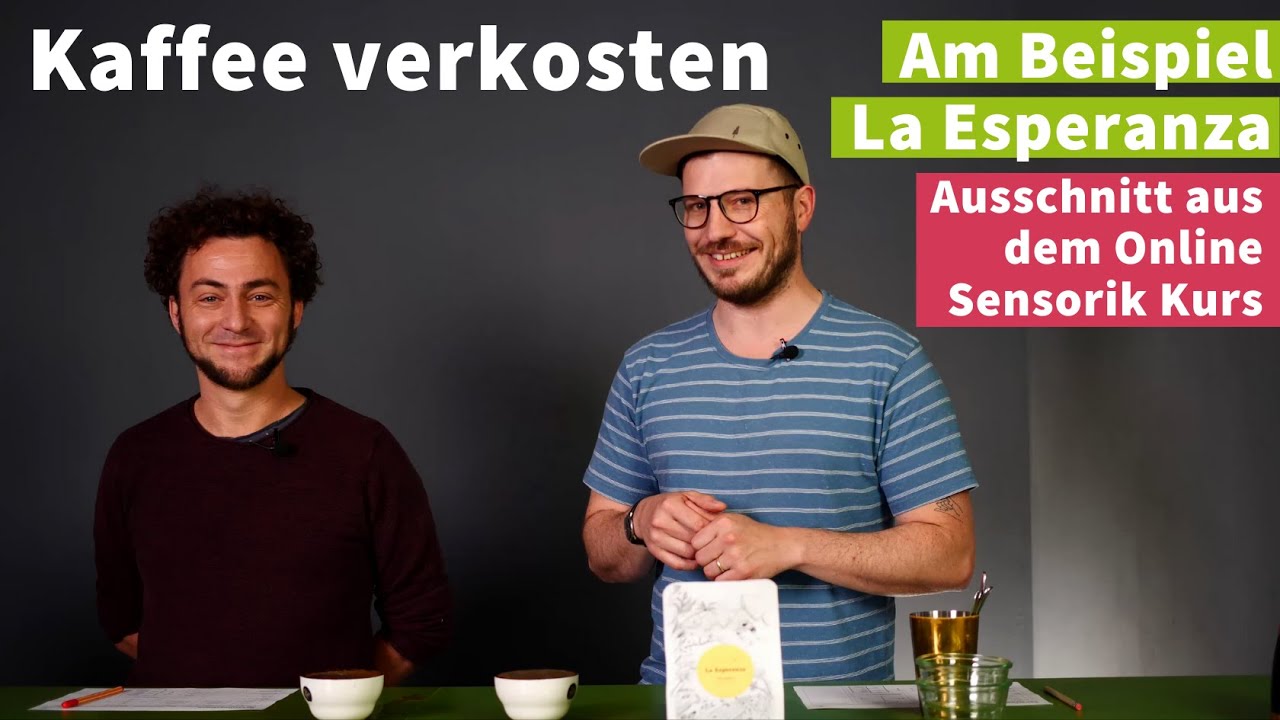 Kaffee analysieren am Beispiel La Esperanza - Einblick in Sensorik-Kurs -  YouTube