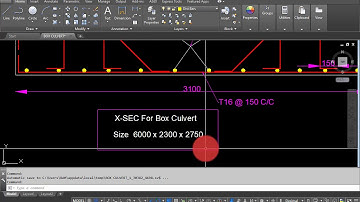 PART 28 - Bar Bending Schedule For Box Culvert (Part 1)
