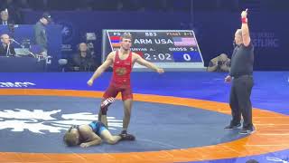 Arsen HARUTYUNYAN (ARM) df. Seth Anthony GROSS (USA)