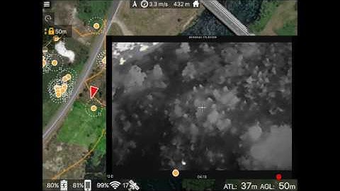 Full Motion Video Mapping with UAV / Drone for Fire Hotspot Mapping