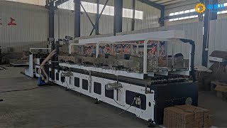 Automatic partition assembler corrugated box inserter machine #partitionassemler #insert #machine
