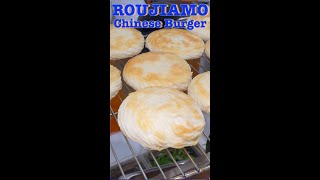 Chinese Street Food: Chinese Burger, aka Roujiamo | Comida callejera china  shorts