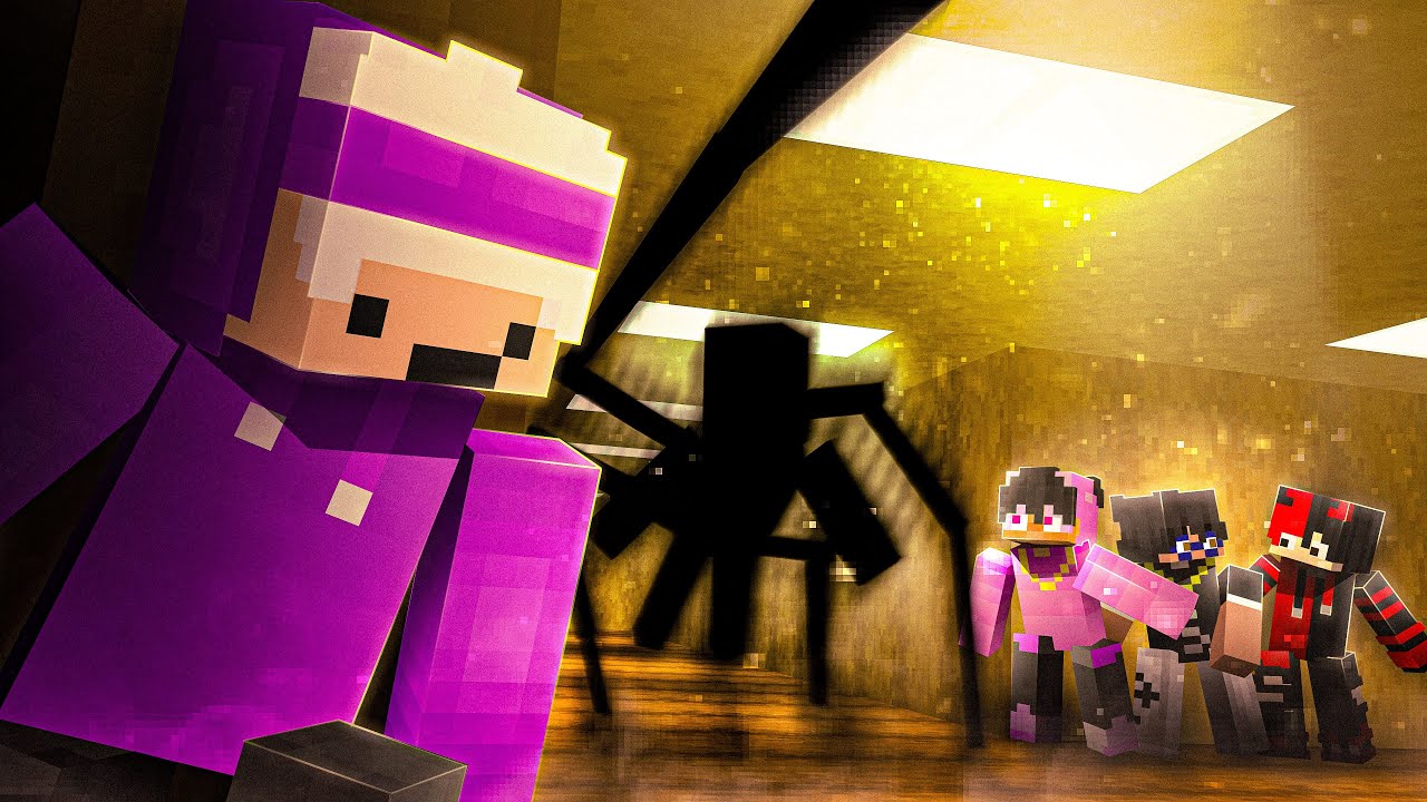 ENTRAMOS en los BACKROOMS  de Minecraft (Found Footage)