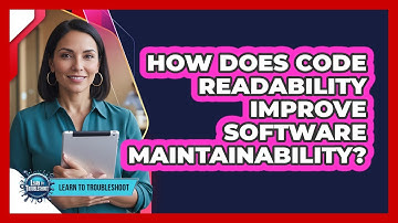 How Does Code Readability Improve Software Maintainability?