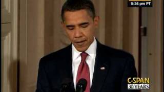 Pres. Obama's First Press Conference