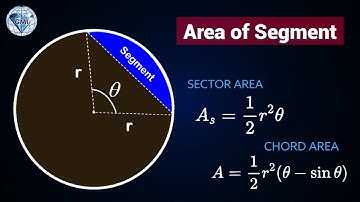 General Formula for Area of Segment in a Circle -GCSE-EDEXCEL-SAT