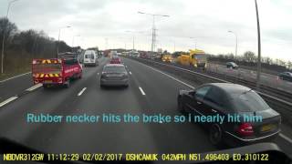 DashCam UK (010217 to 040217) With a close call