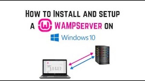 How to install Easley WampServer in window