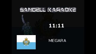 SAN MARINO - Megara - 11-11 [Karaoke]
