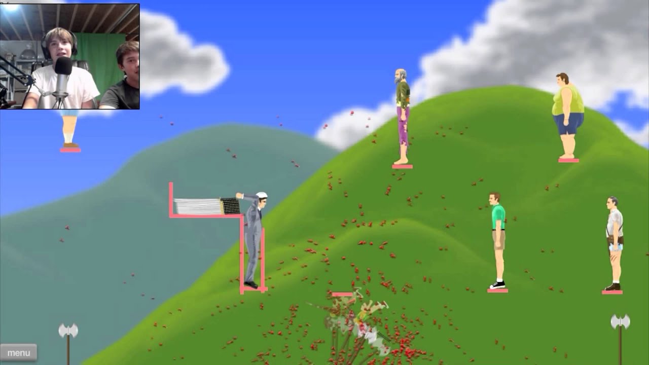 Jizzard Warriors(Does Happy Wheels 1#)[Sword Throw] W/J3H - YouTube