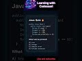 java improvement interview questions