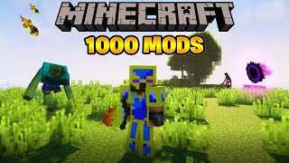 I Tried to Survive 1000 Mods in Minecraft