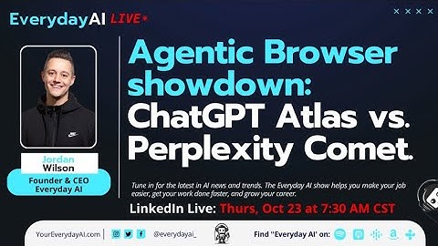 Agentic Browser Showdown: ChatGPT Atlas vs. Perplexity Comet
